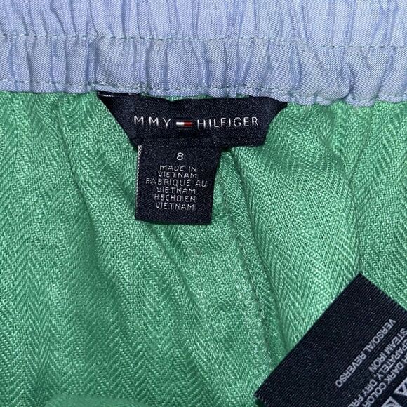 Tommy Hilfiger Vintage Green Linen Pants(Size Small) - Picture 7 of 7